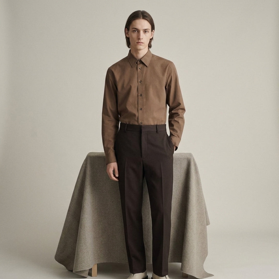 Water Repellent Long Sleeve Shirt | Jil Sander | Club21 - lifestyle