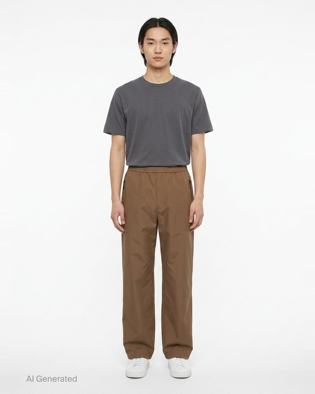 Water Repellent Wide Leg Trousers | Jil Sander | Club21 - front