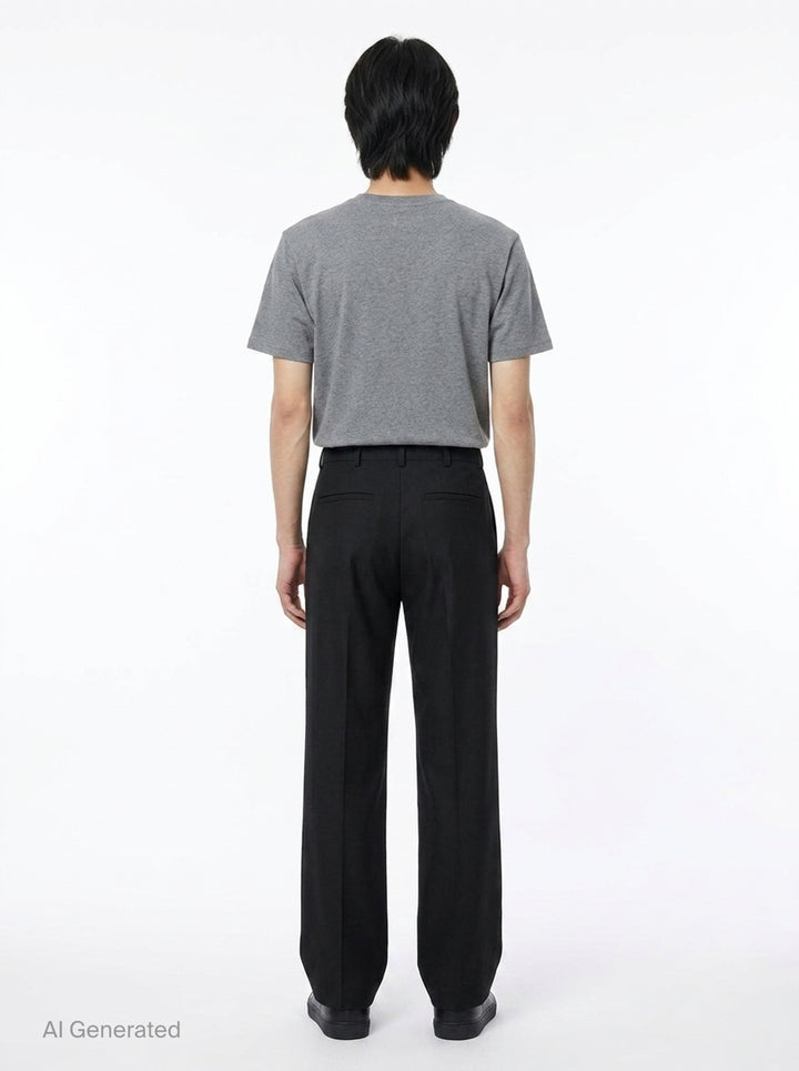 Wool Mohair Trousers | Jil Sander | Club21 - back
