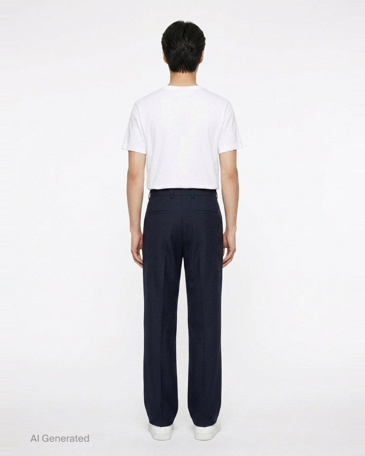 Wool Mohair Trousers | Jil Sander | Club21 - back