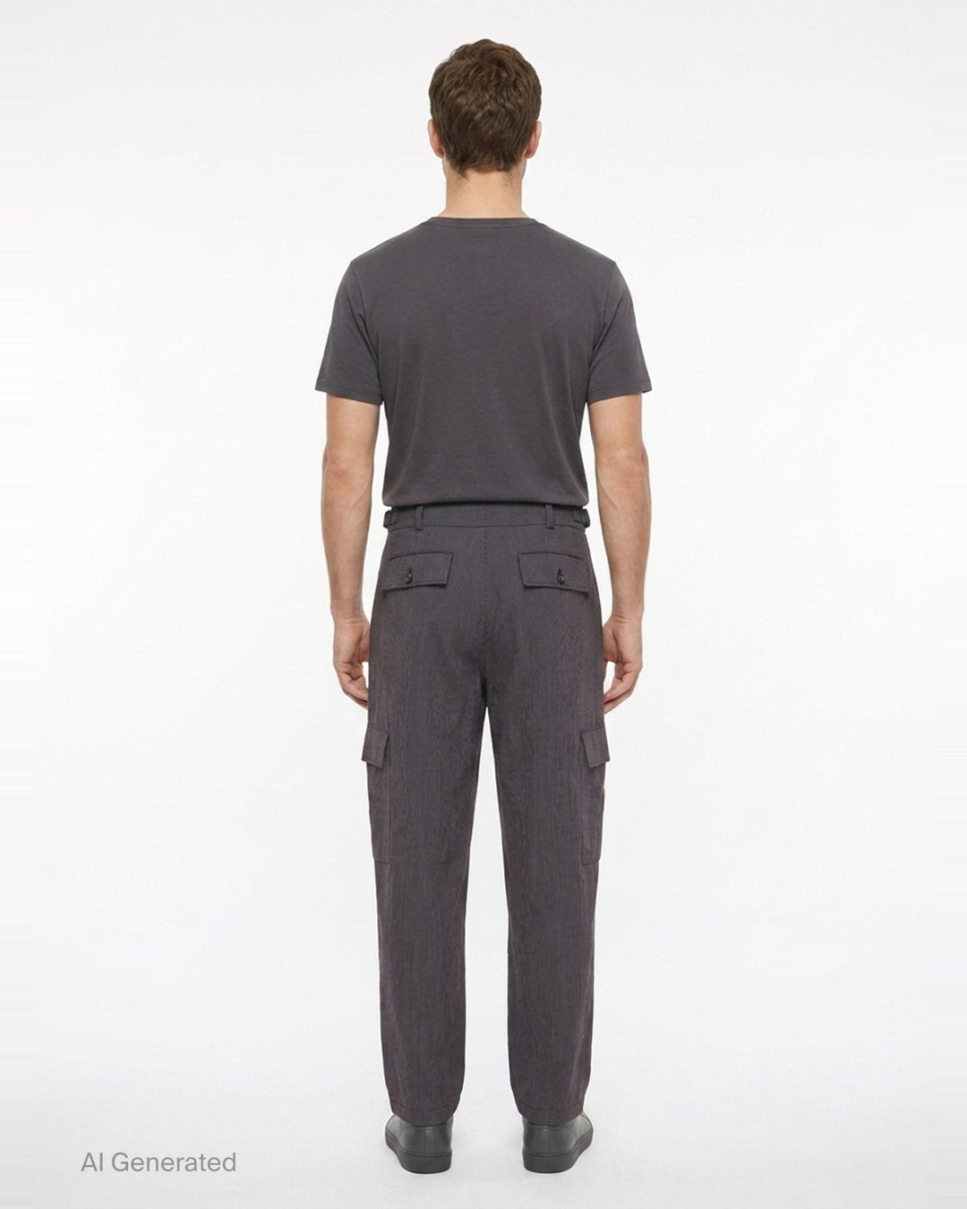 Sun-Bleached Pleated Trousers | JiyongKim | Club21 - back