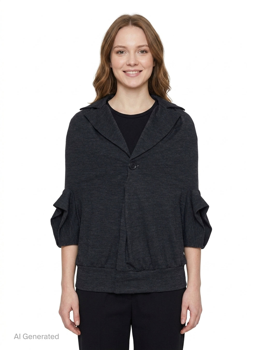 Exaggerated Silhouette Tailored Jacket | Junya Watanabe | Club21 - front