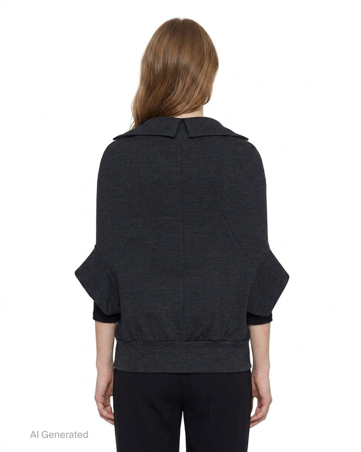 Exaggerated Silhouette Tailored Jacket | Junya Watanabe | Club21 - back