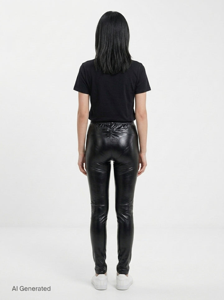 Fitted Stretch Leggings | Junya Watanabe | Club21 - back