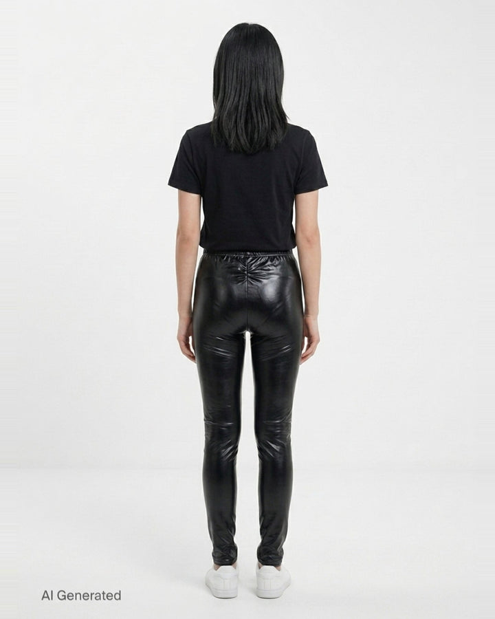 Fitted Stretch Leggings | Junya Watanabe | Club21 - back