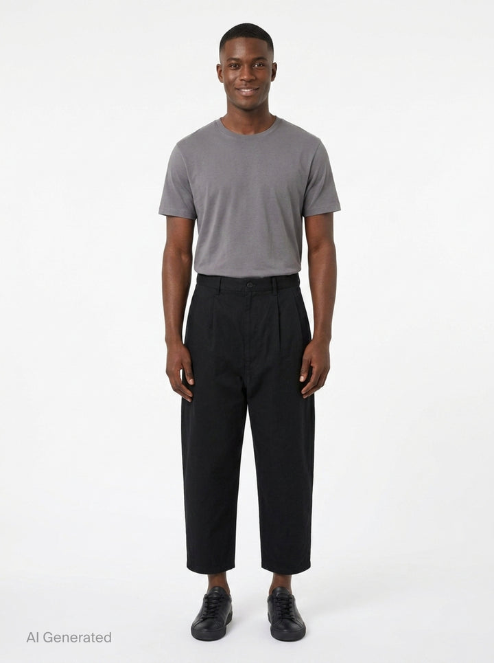 Garment Dyed Pleated Pants | Junya Watanabe | Club21 - front