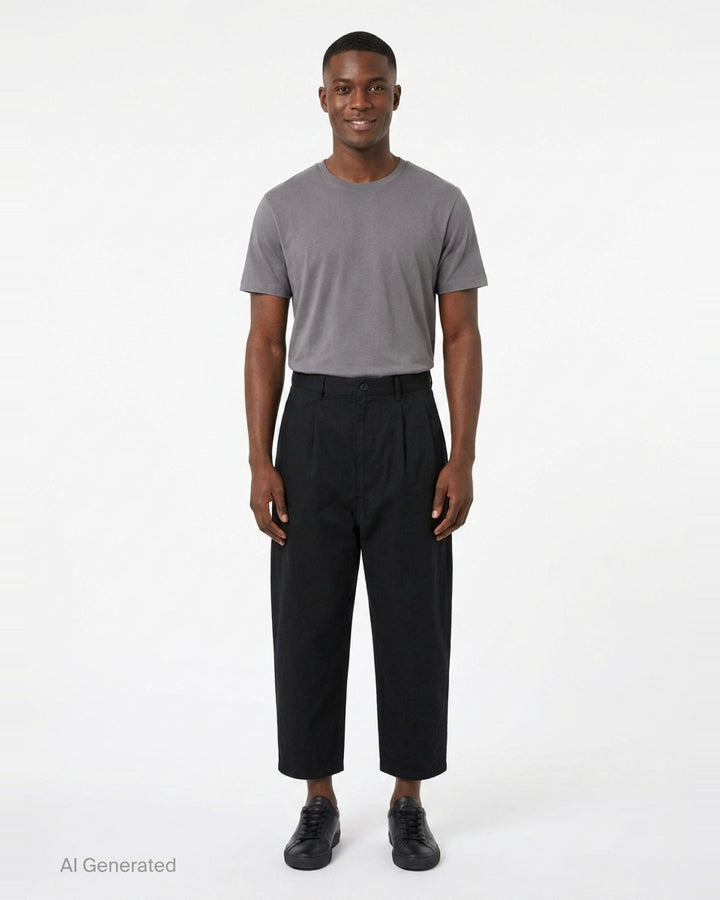 Garment Dyed Pleated Pants | Junya Watanabe | Club21 - front