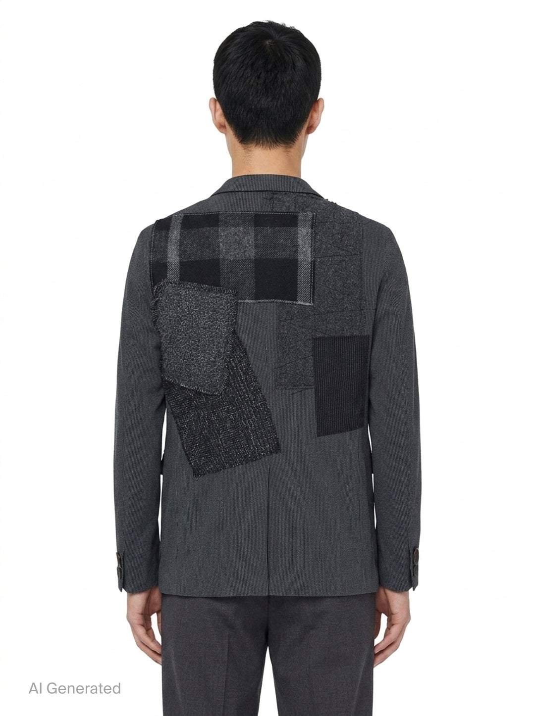 Herringbone Blazer | Junya Watanabe | Club21 - back