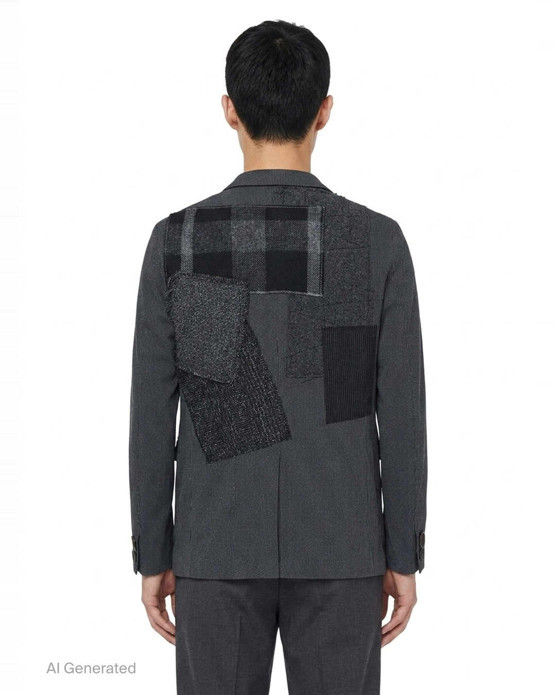 Herringbone Blazer | Junya Watanabe | Club21 - back