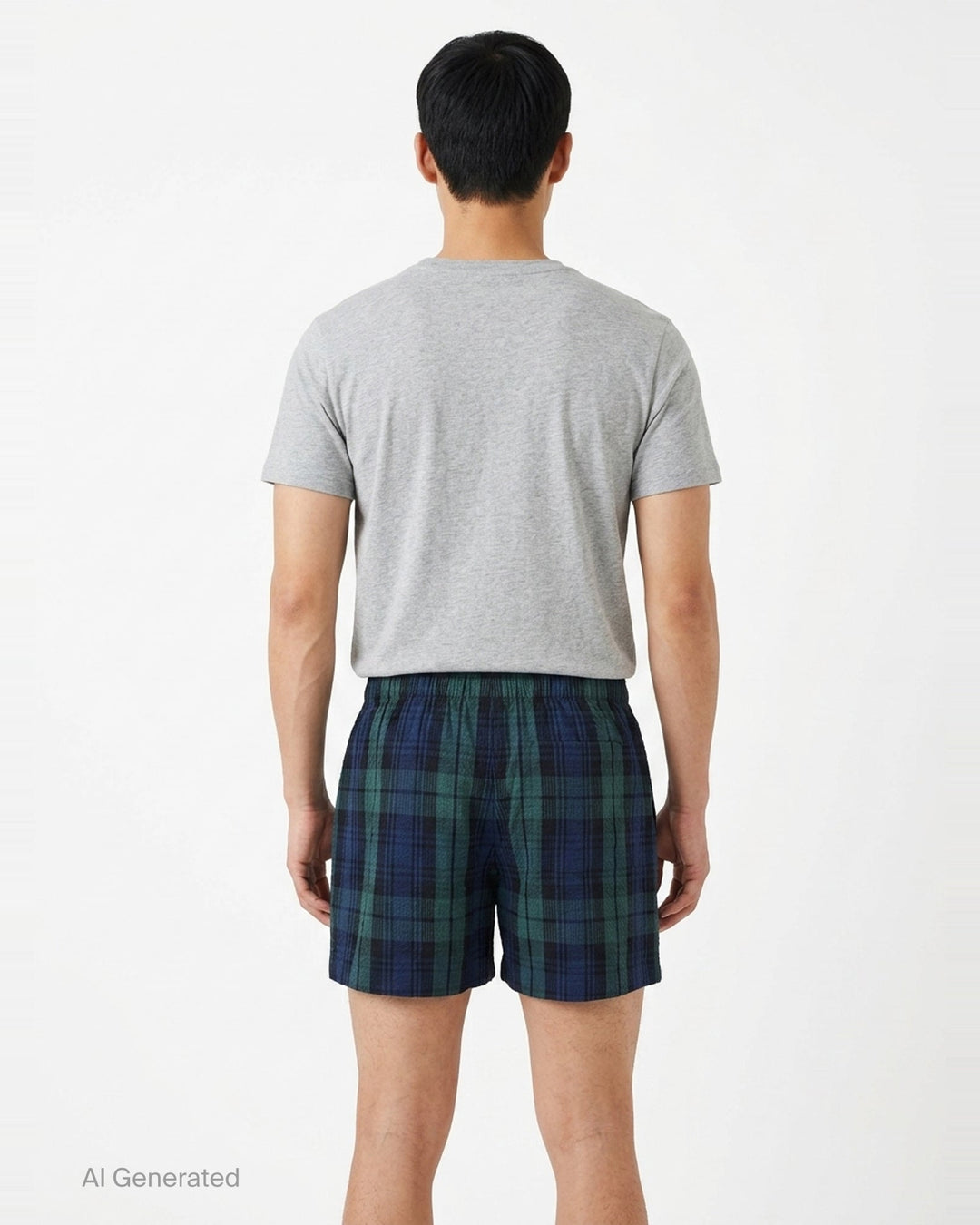 Drawstring Seersucker Shorts | JW Anderson | Club21 - back