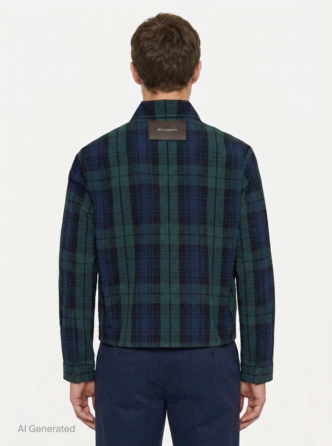 Front Zip Blouson | JW Anderson | Club21 - back