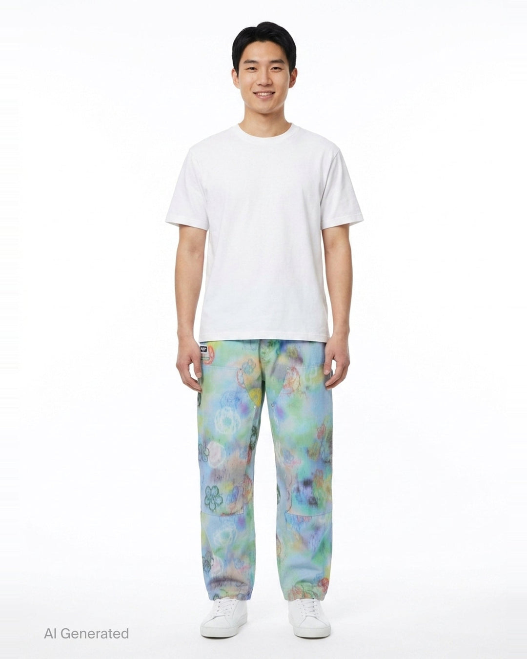 Futura Double Knee Pants | Kenzo | Club21 - front