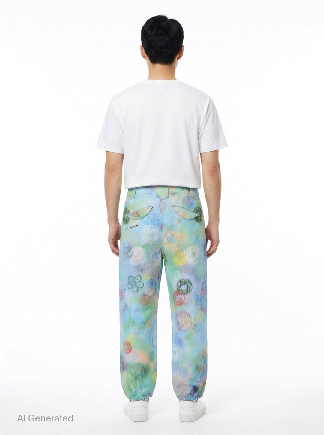 Futura Double Knee Pants | Kenzo | Club21 - back