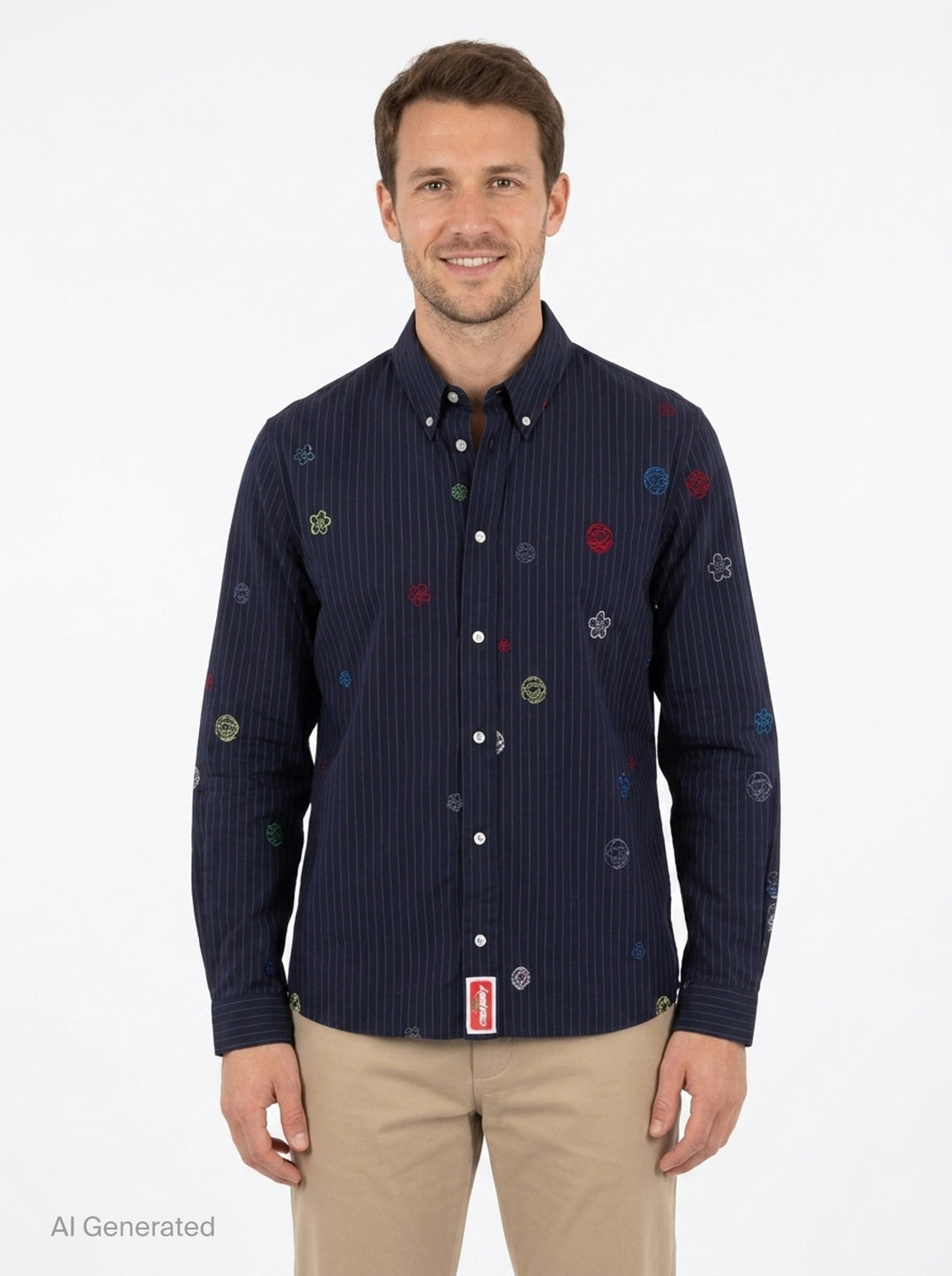 Futura Long Sleeve Casual Shirt | Kenzo | Club21 - front