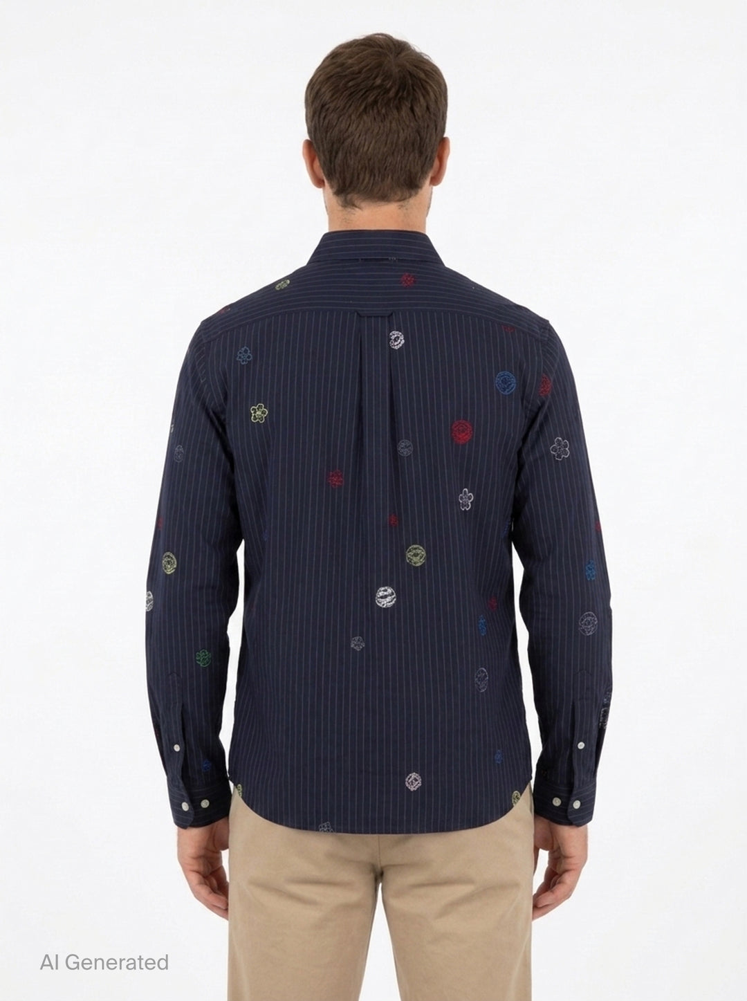 Futura Long Sleeve Casual Shirt | Kenzo | Club21 - back