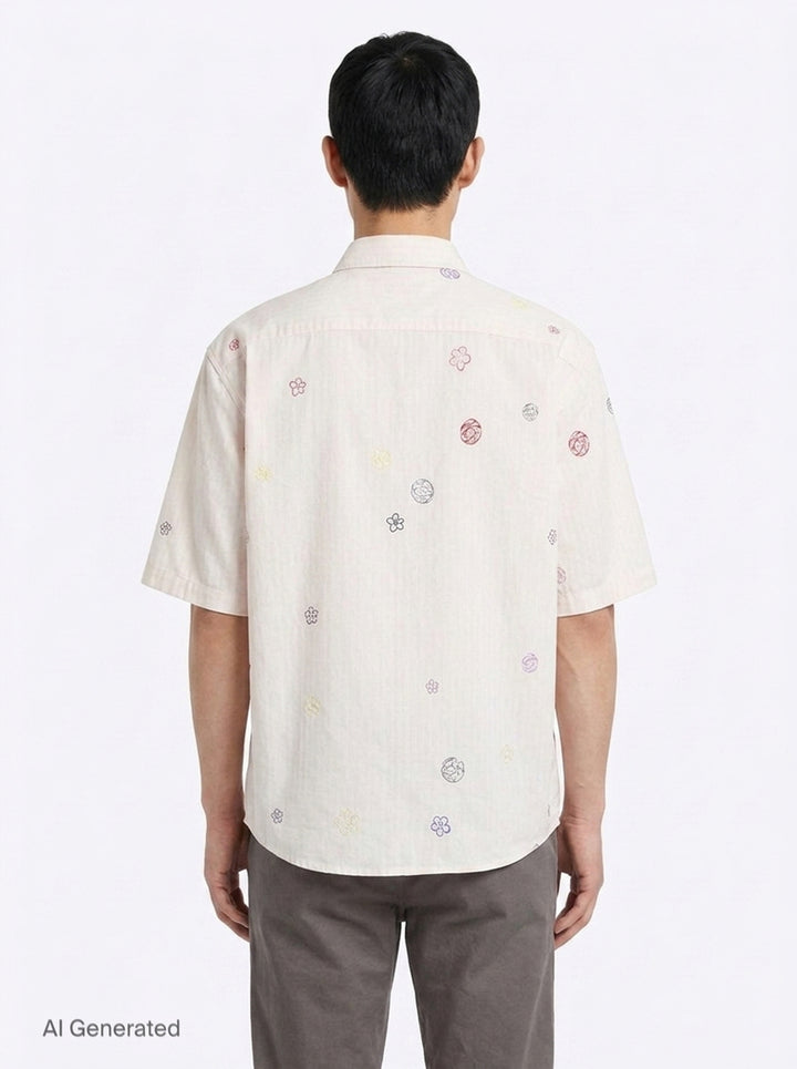 Futura Short Sleeve Shirt | Kenzo | Club21 - back