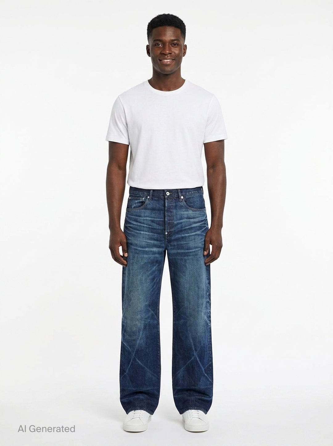Turn Up Wide Fit Jeans | Kenzo | Club21 - front