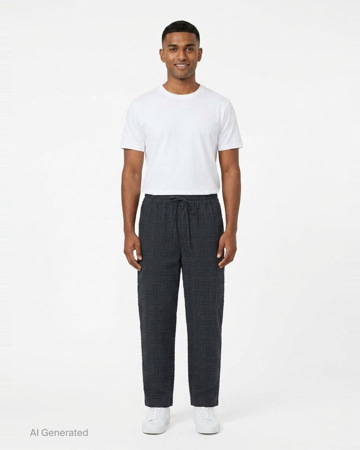 Weave Cargo Jogger Pants | Kenzo | Club21 - front