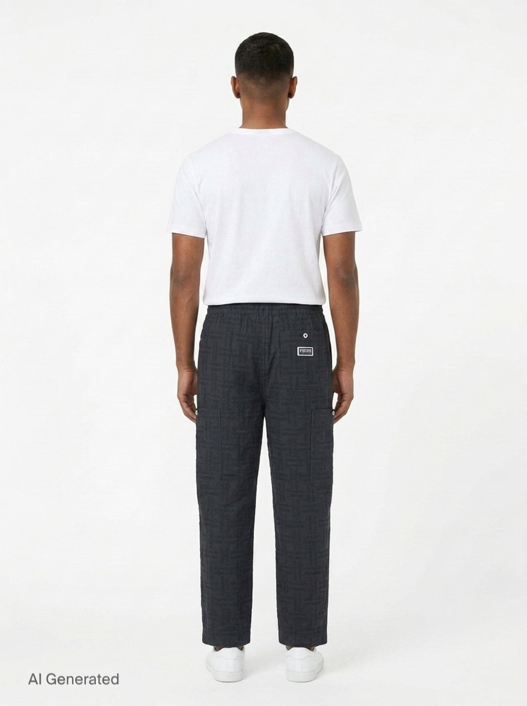 Weave Cargo Jogger Pants | Kenzo | Club21 - back