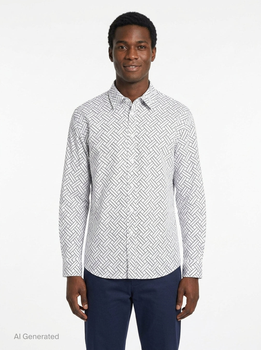 Weave Regular Shirt | Kenzo | Club21 - front