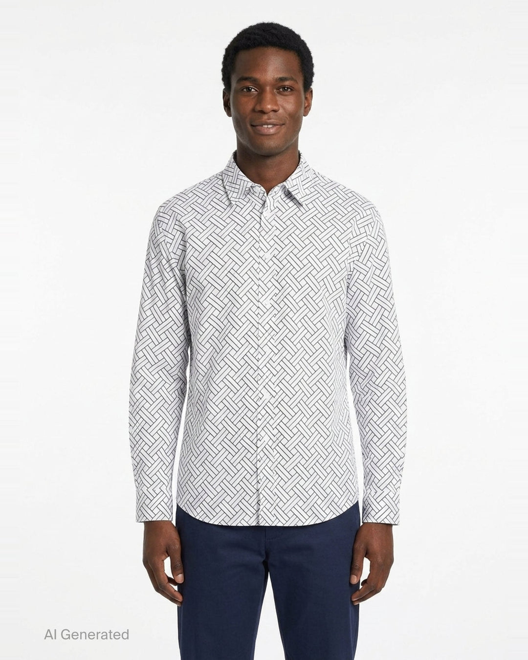 Weave Regular Shirt | Kenzo | Club21 - front