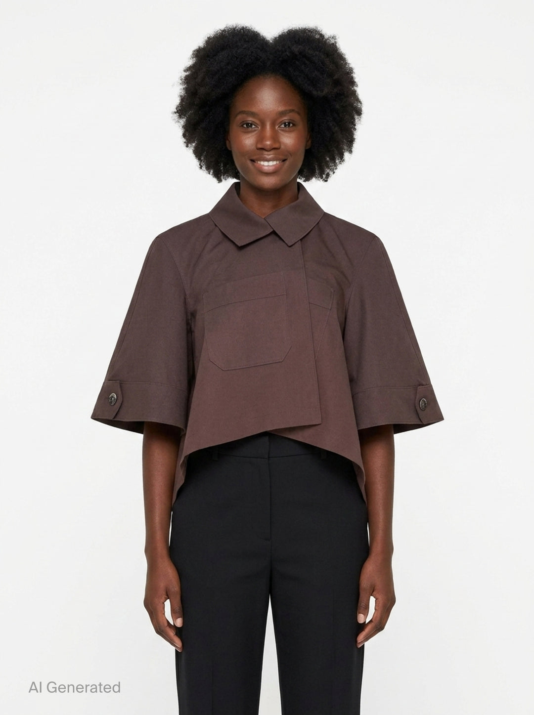 Asymmetric Signature Blouson | Kumann YHJ | Club21 - front