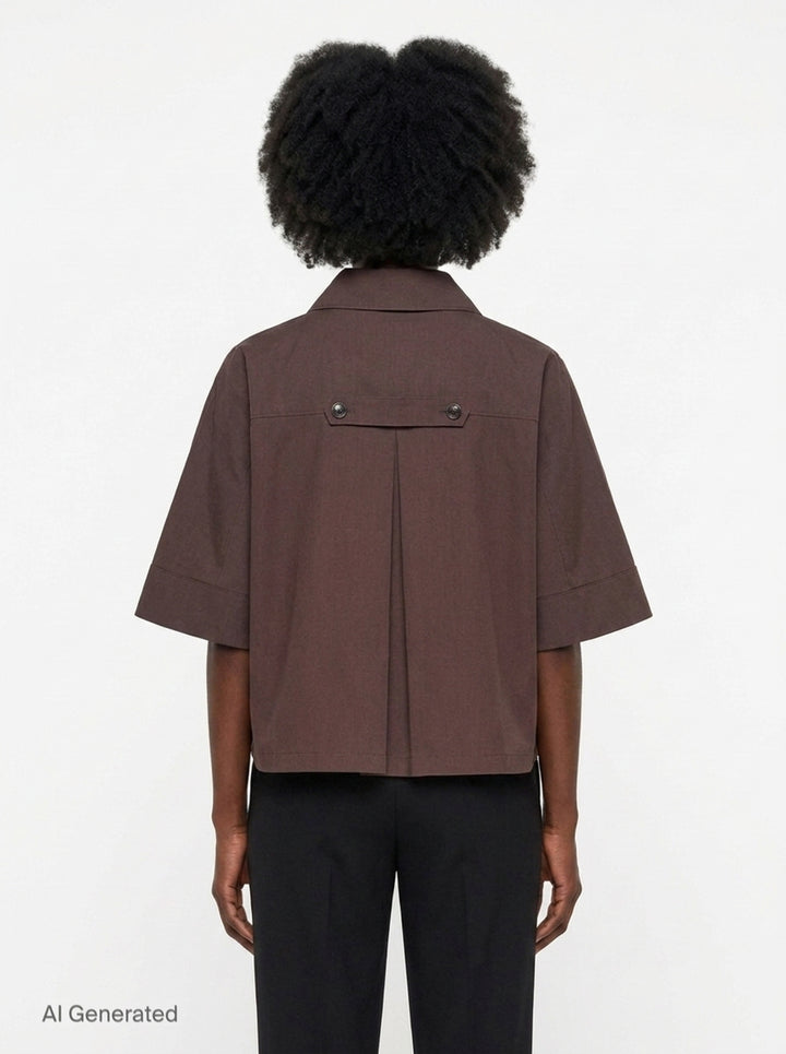 Asymmetric Signature Blouson | Kumann YHJ | Club21 - back