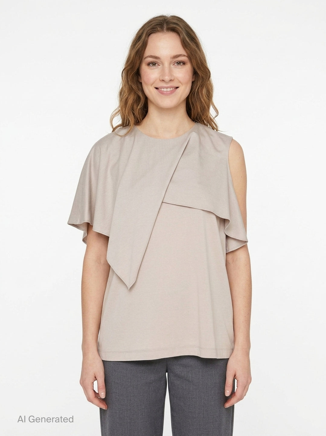 Jersey Cape-Style Tee | Kumann YHJ | Club21 - front