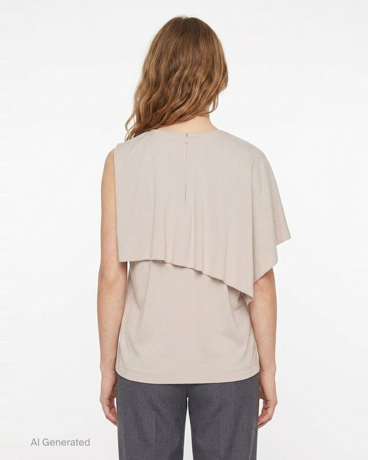Jersey Cape-Style Tee | Kumann YHJ | Club21 - back