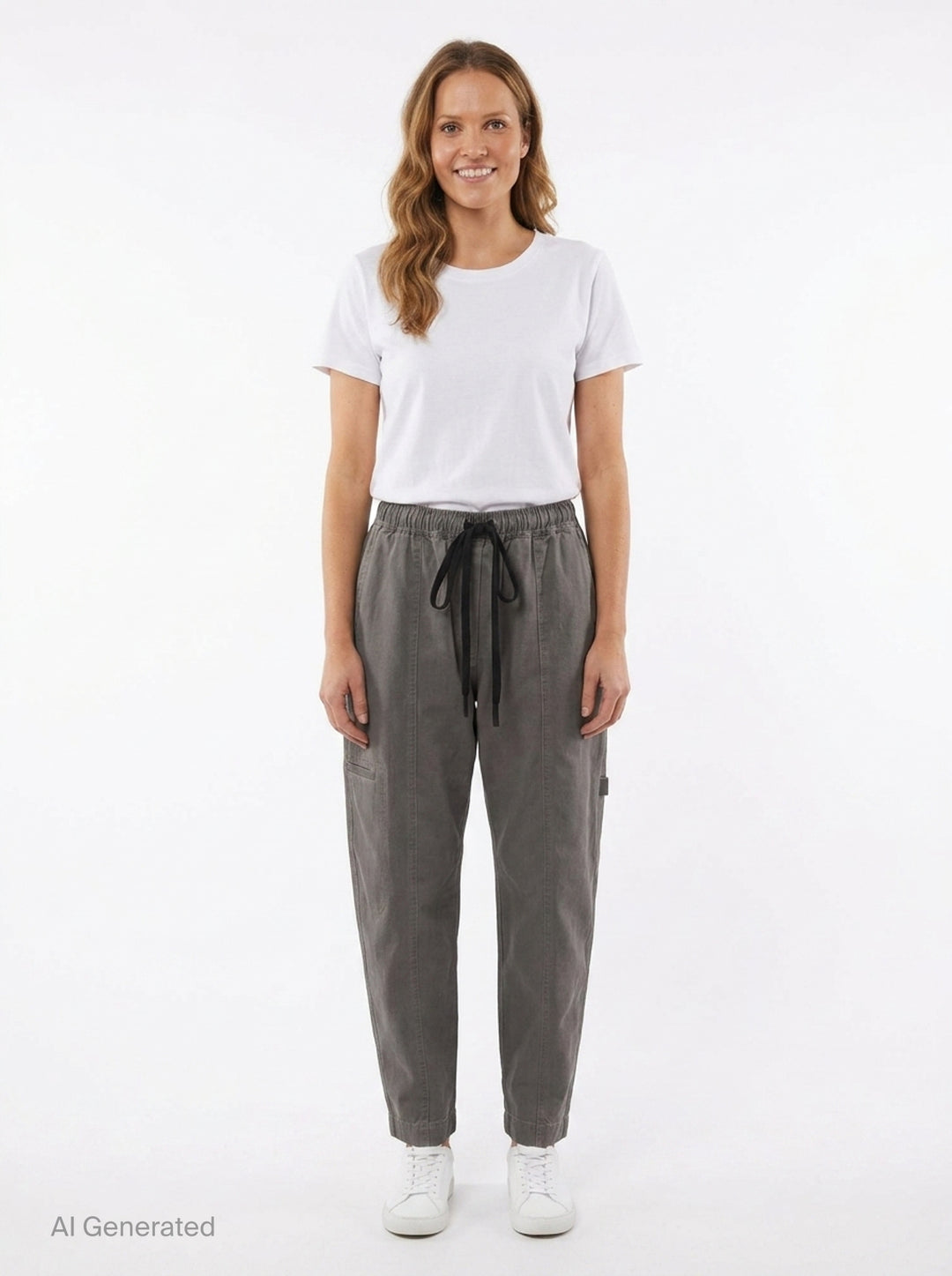 Harper Drill Pants | Lee Mathews | Club21 - front
