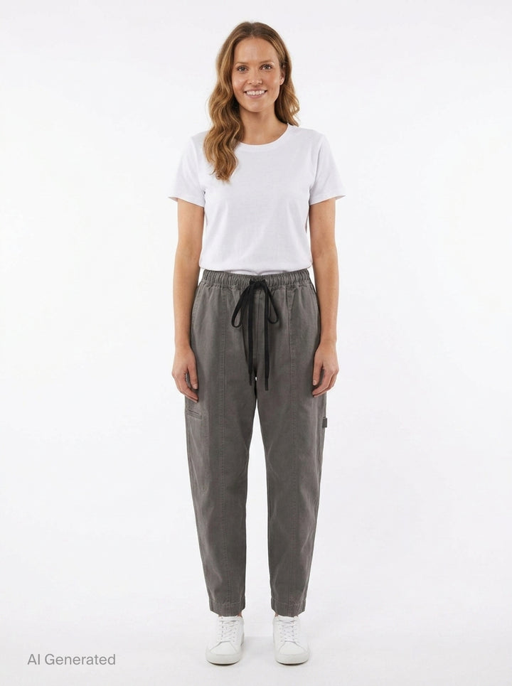 Harper Drill Pants | Lee Mathews | Club21 - front