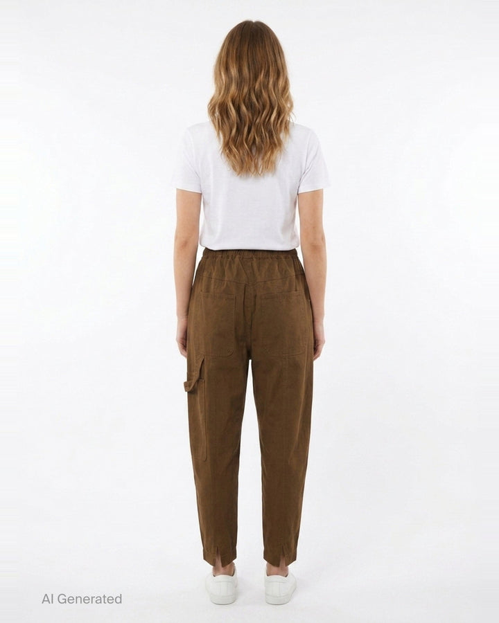 Harper Drill Pants | Lee Mathews | Club21 - back