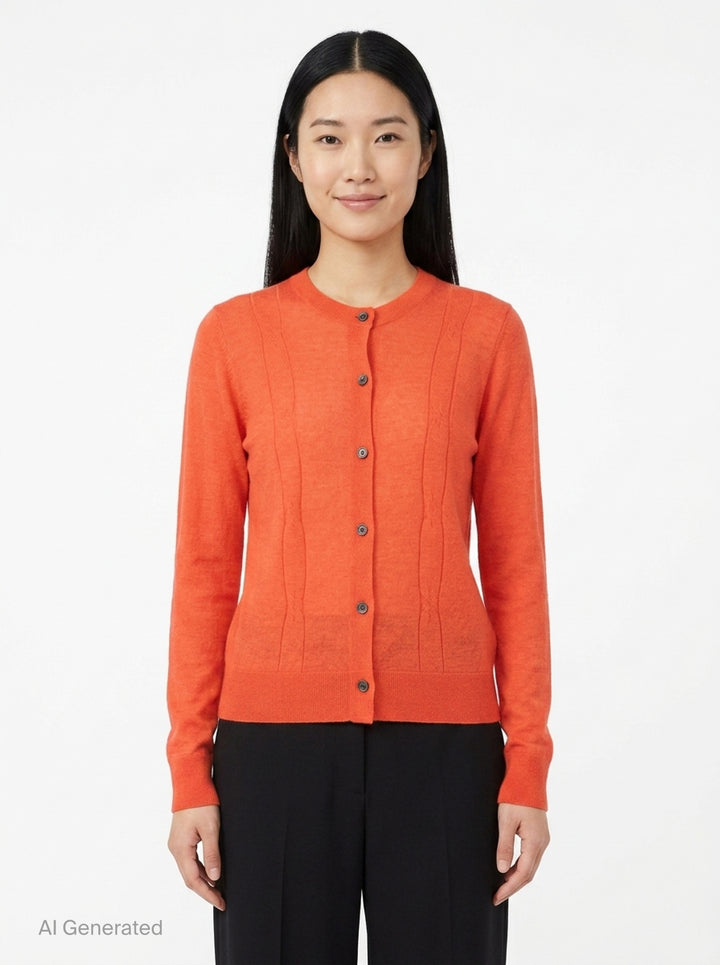 Mila Cable Knit Cardigan | Lee Mathews | Club21 - front