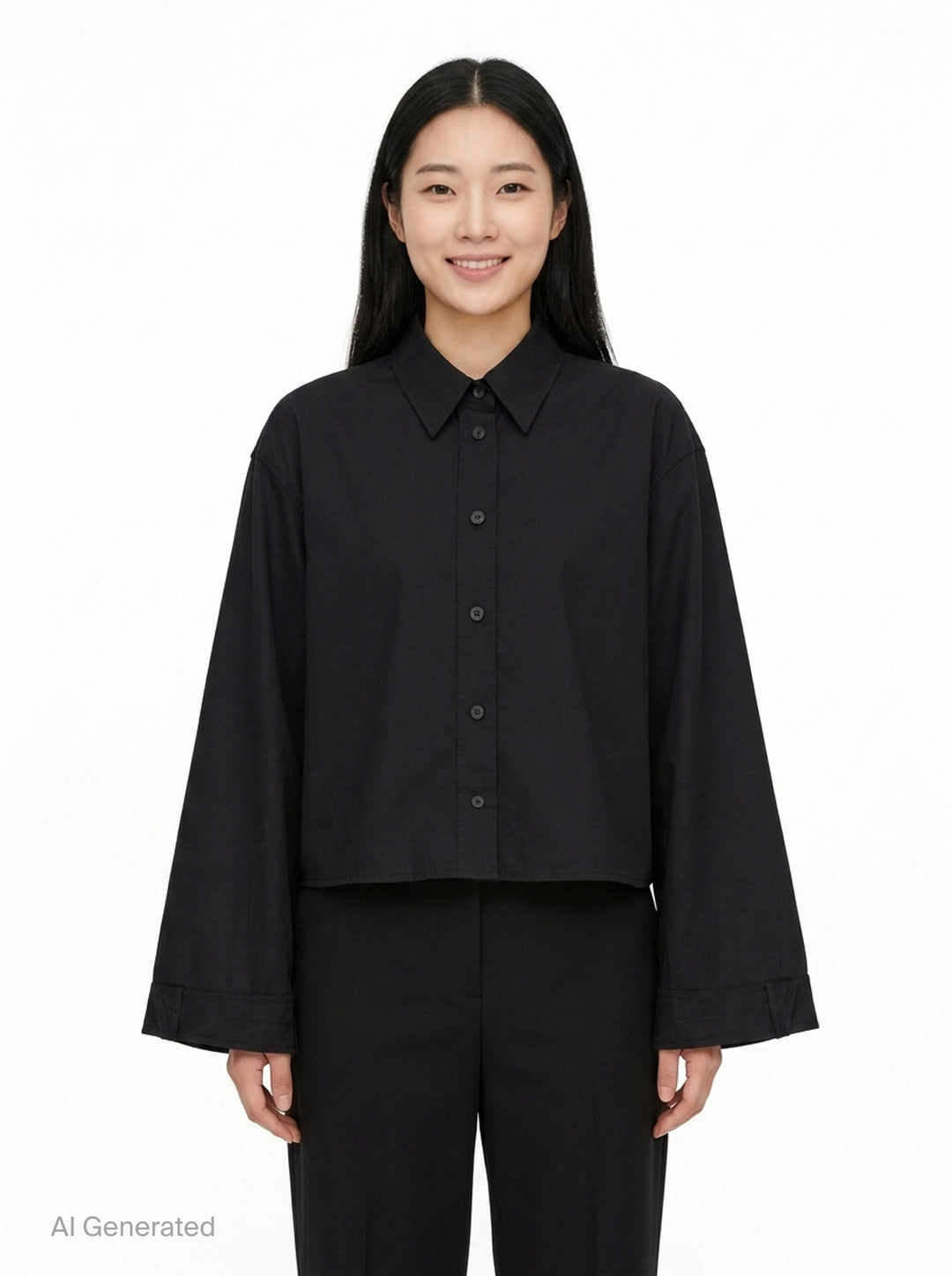 Rennie Cropped Shirt | Lee Mathews | Club21 - front