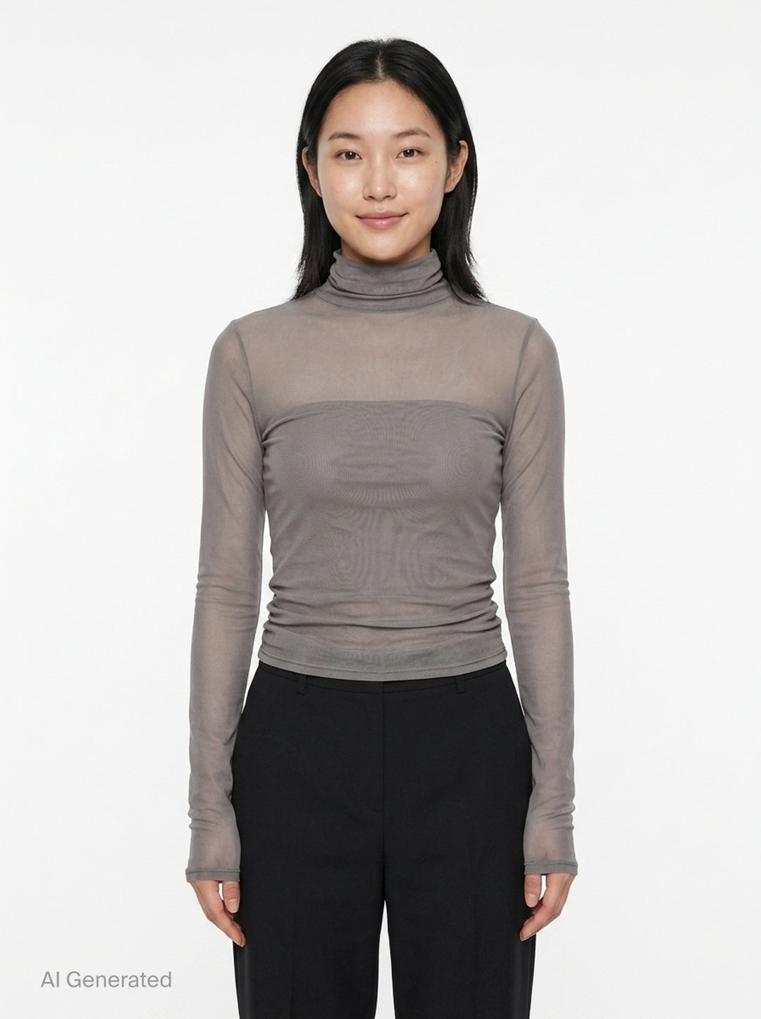 Ballerina Foulard Mesh Top | Lemaire | Club21 - front