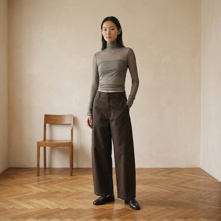 Ballerina Foulard Mesh Top | Lemaire | Club21 - lifestyle