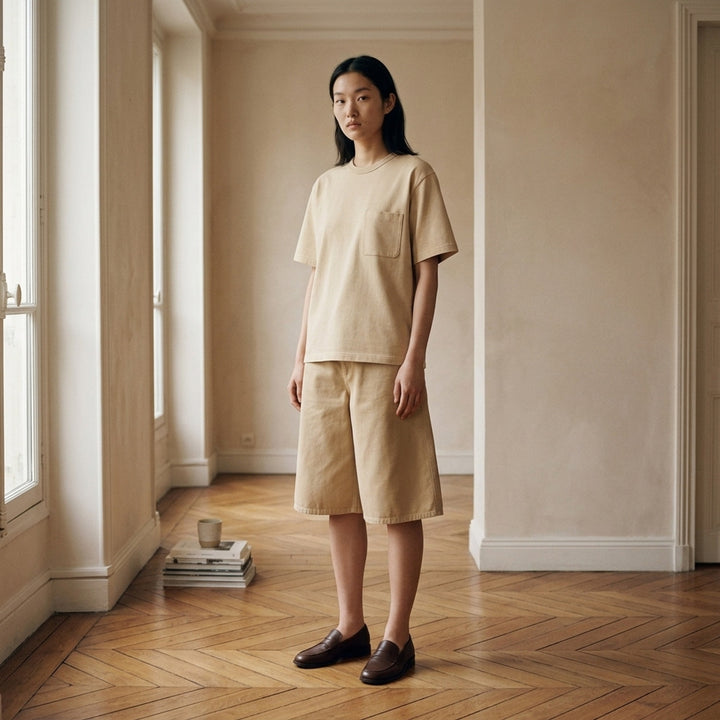 Boxy Compact Cotton Tee | Lemaire | Club21 - lifestyle