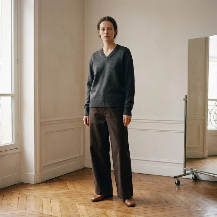 Cashmere V-Neck Sweater | Lemaire | Club21 - lifestyle