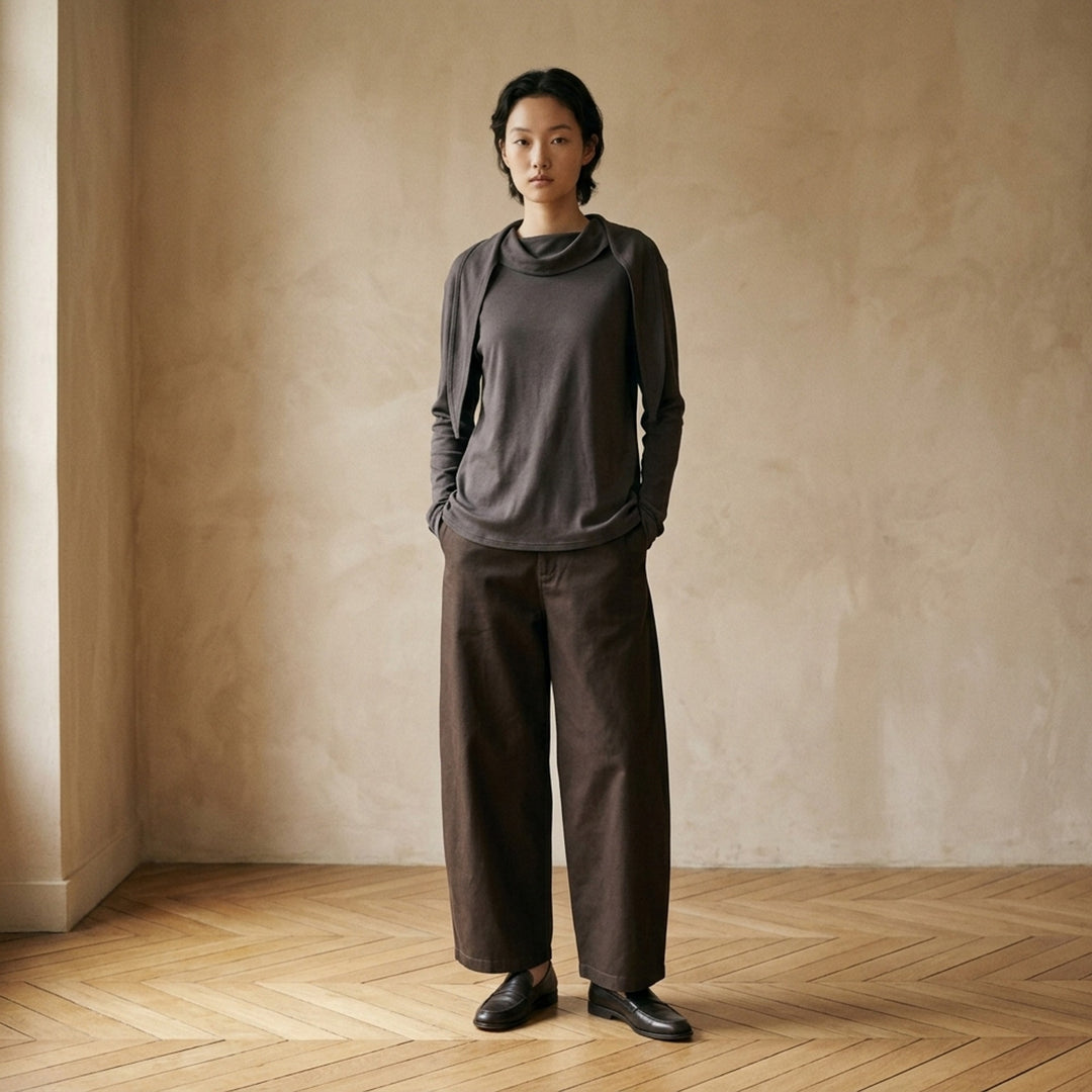 Long Sleeve Foulard Top | Lemaire | Club21 - lifestyle