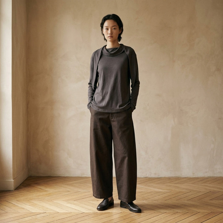 Long Sleeve Foulard Top | Lemaire | Club21 - lifestyle