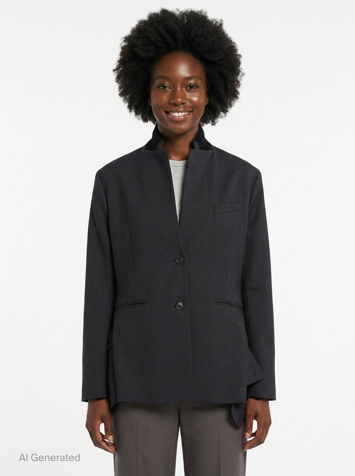Tailored Jacket With Basque | Litkovska | Club21 - front