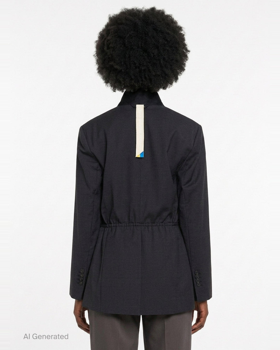 Tailored Jacket With Basque | Litkovska | Club21 - back