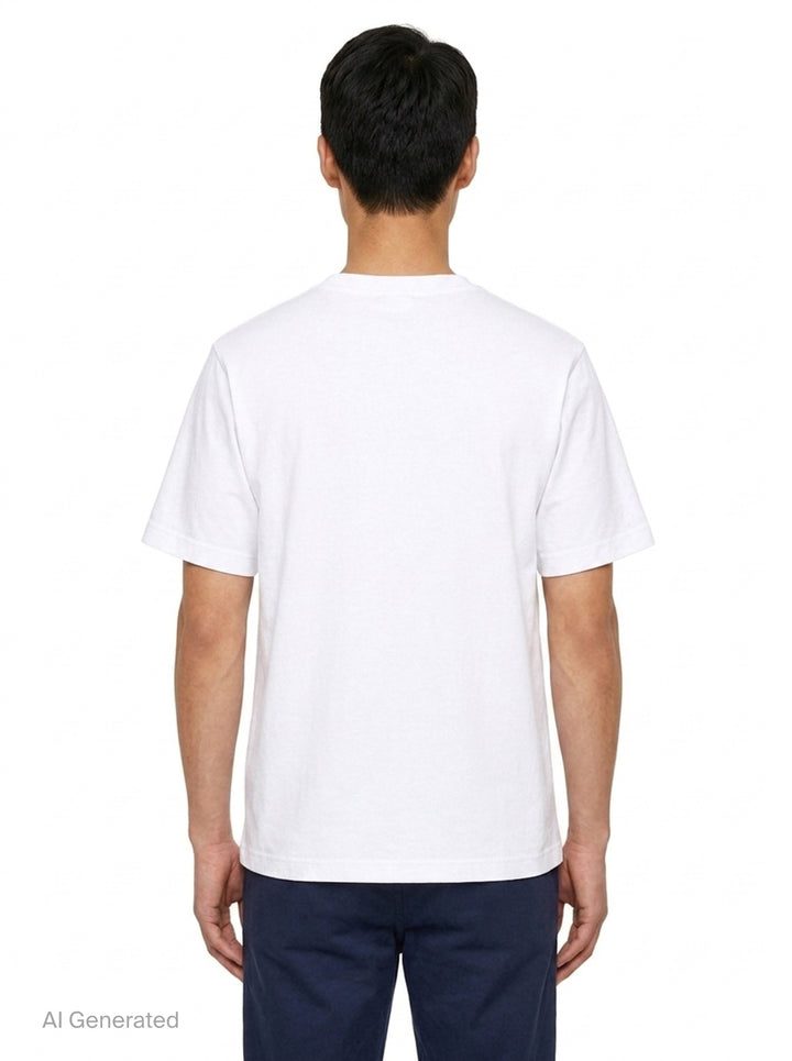 Weekend Fox Comfort Tee | Maison Kitsuné | Club21 - back