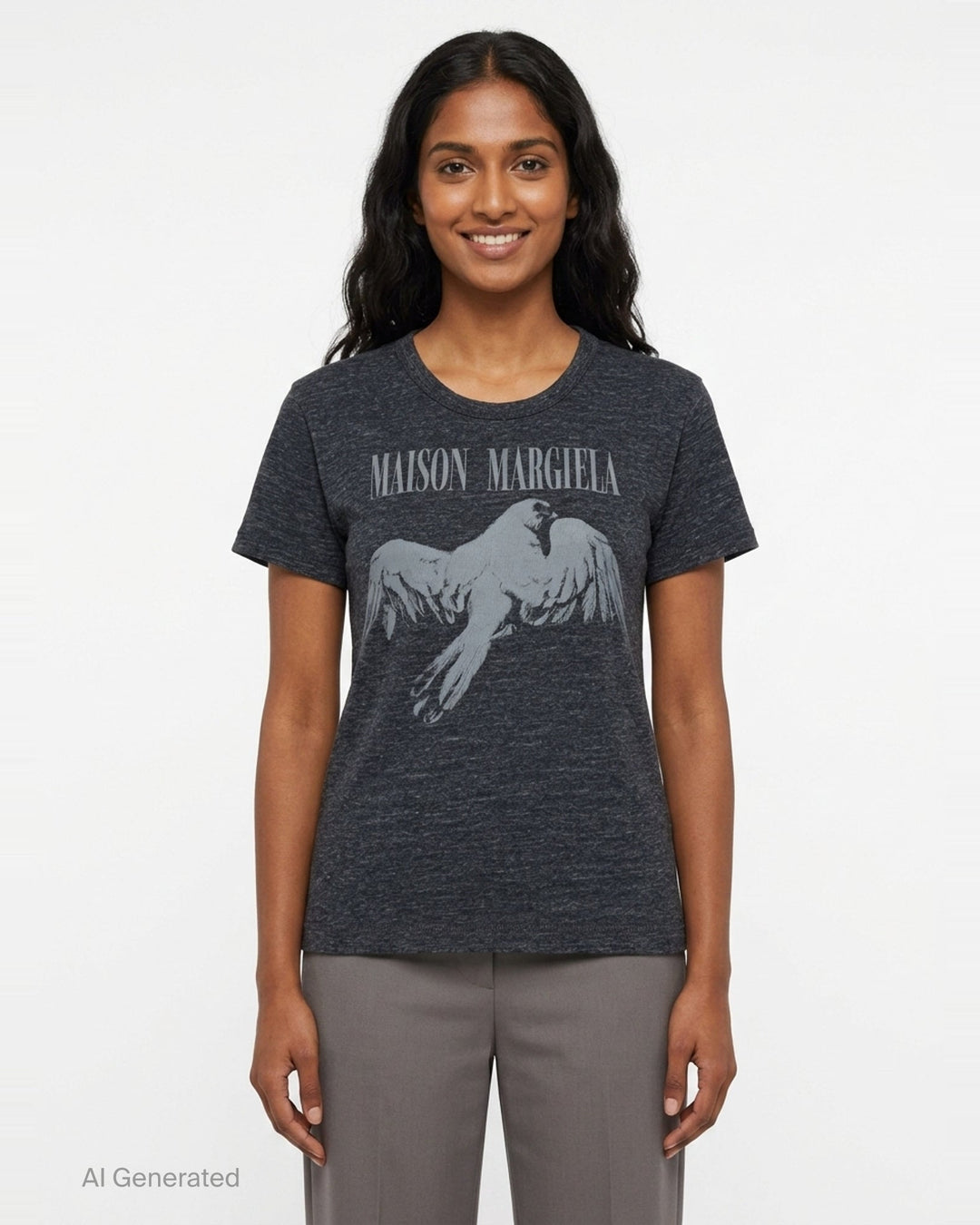 Bird Fitted Makò Tee | Maison Margiela | Club21 - front