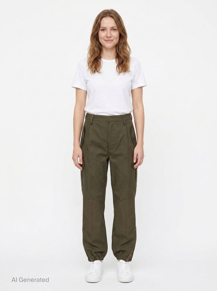 Cargo Japanese Trench Trousers | Maison Margiela | Club21 - front