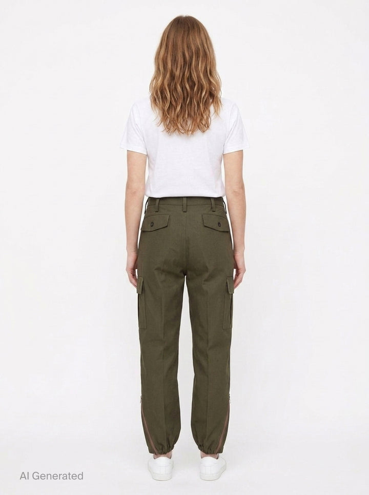 Cargo Japanese Trench Trousers | Maison Margiela | Club21 - back