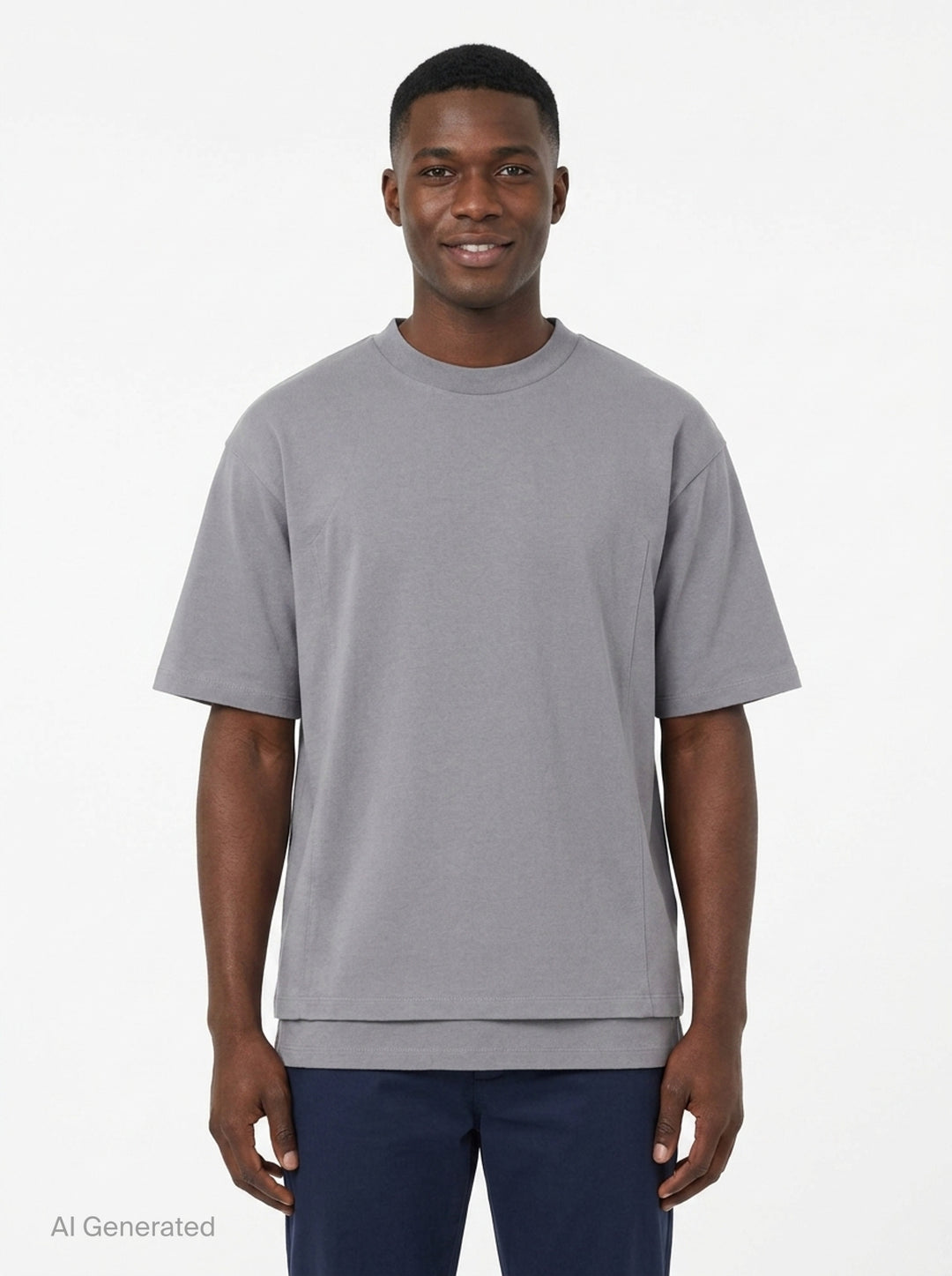 Double Layer Short Sleeve Tee | Maison Margiela | Club21 - front