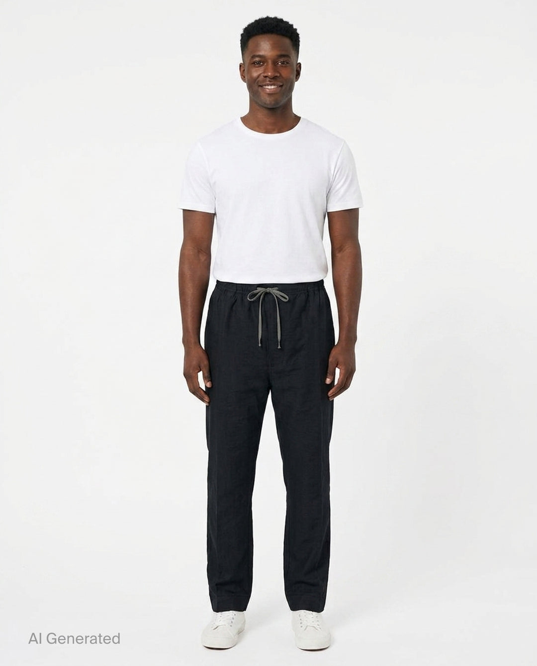 Drawstring Tapered Pants | Maison Margiela | Club21 - front