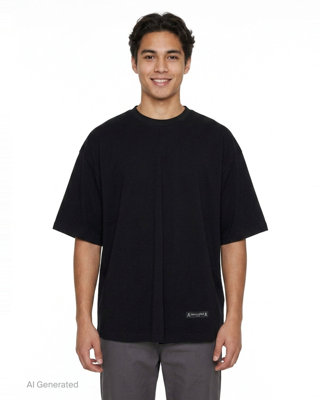 Aurora Boxy Short Sleeve Tee | Mastermind Japan | Club21 - front