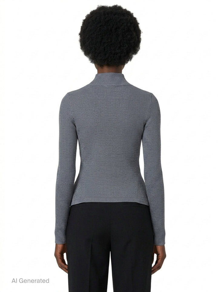 Pointy Turtleneck Sweater | Melitta Baumeister | Club21 - back